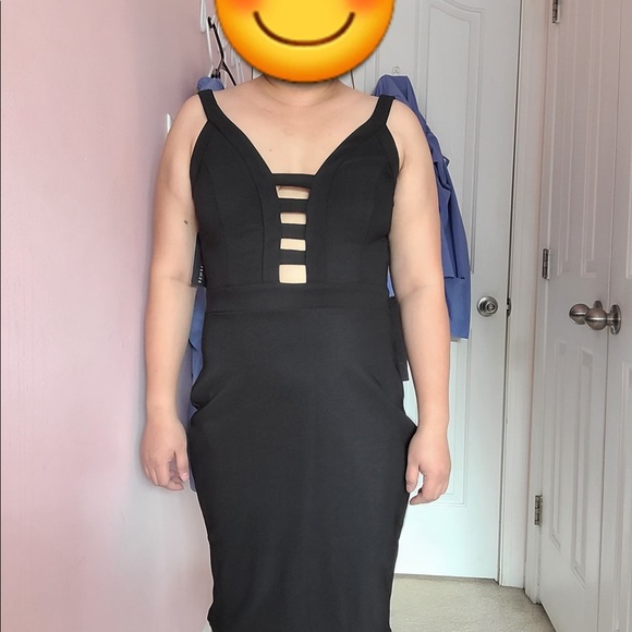 black party dress - Picture 2 of 3